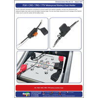 TAP 36 TGB / CRO / TRO / TTV Waterproof Battery Fuse Holder