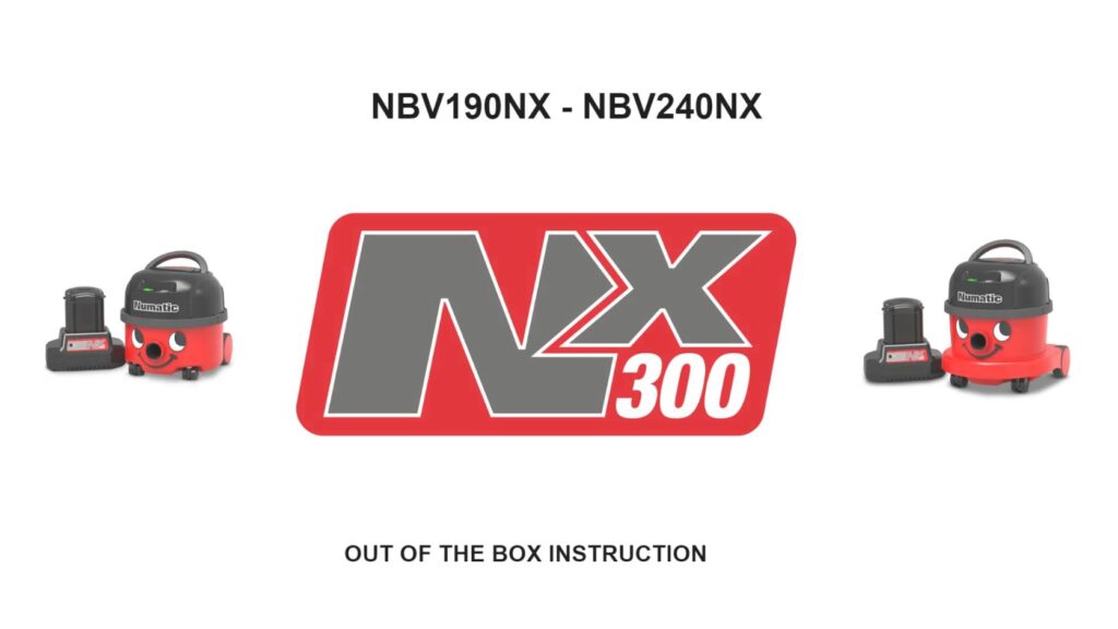 NBV 190,240NX Out Of The Box Instruction